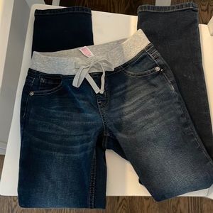 Super skinny size 8 girls Justice  jeans